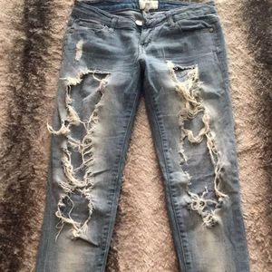 Ripped jeans
